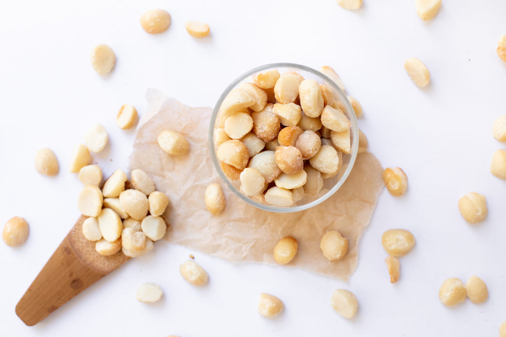 Oven Roasted Macadamias